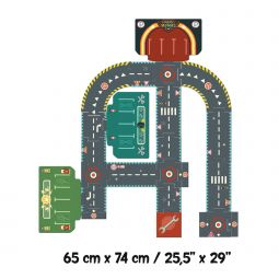 Crazy Motors City Circuit Djeco Ikaipaka jeux & jouets Royan