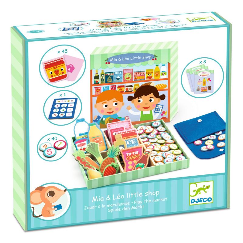 Jeu d'imitation Mia & Léo Little Shop Djeco Ikaipaka jeux &