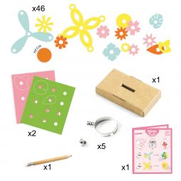Artistic Plastic Collection de bagues Djeco Ikaipaka jeux &