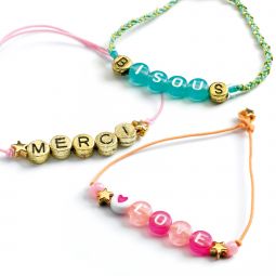 L'art du fil Perles Alphabet Djeco Ikaipaka jeux & jouets Royan