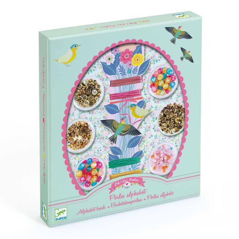 L'art du fil Perles Alphabet Djeco Ikaipaka jeux & jouets Royan