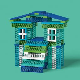 Hello Box Ocean-Mix 100 briques Bioblo  Ikaipaka jeux & jouets