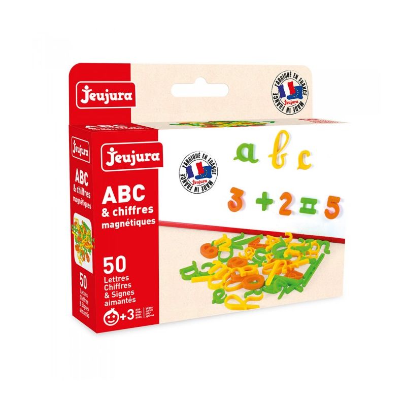 Coffret 50 lettres cursives aimantées Jeujura JEUJURA Ikaipaka
