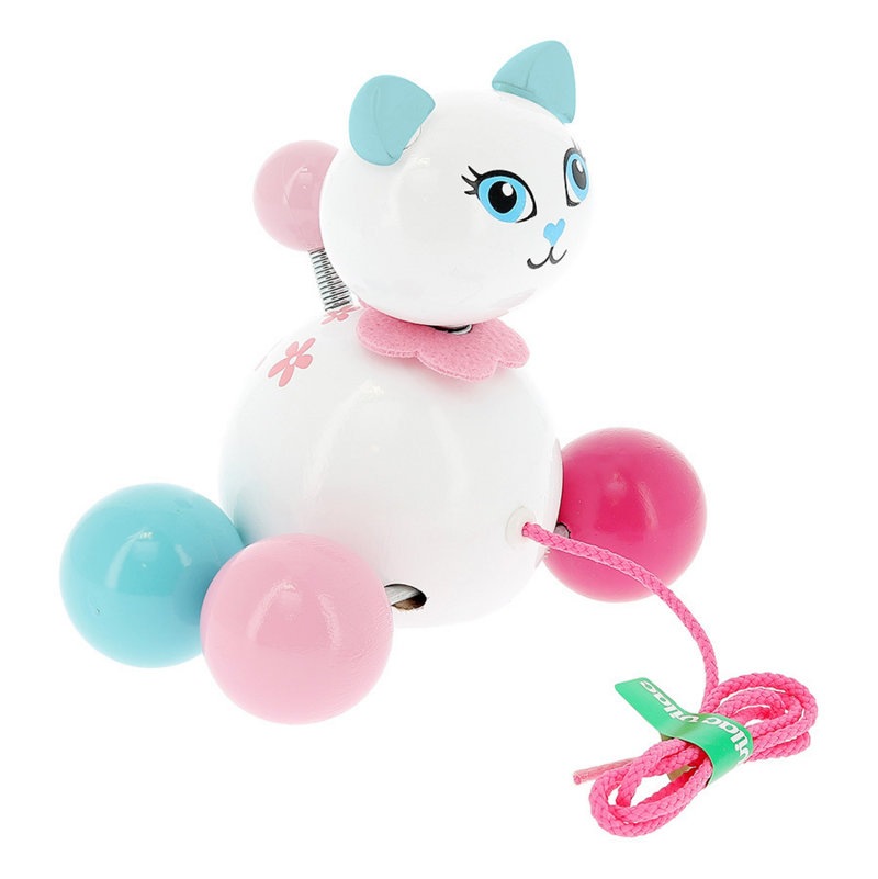 Minette La Chatte à trainer VILAC VILAC Ikaipaka jeux & jouets