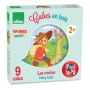 Cubes en bois Les Comtes VILAC Ikaipaka jeux & jouets Royan