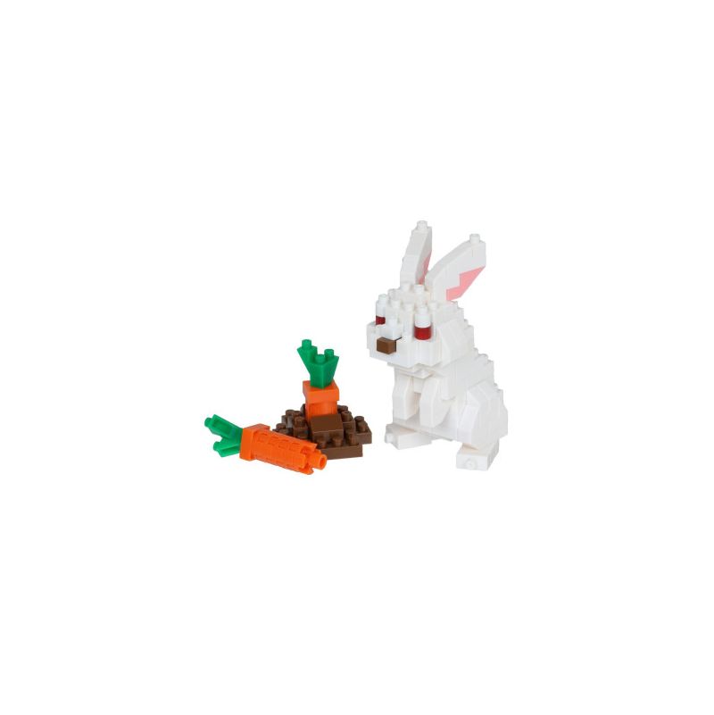 Nanoblock Lapin avec carottes nanoblock Ikaipaka jeux & jouets
