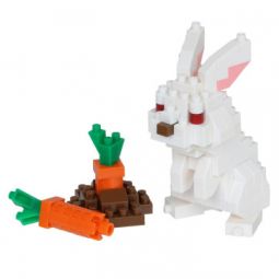 Nanoblock Lapin avec carottes nanoblock Ikaipaka jeux & jouets
