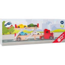 Camion transport de voitures Small Foot Ikaipaka jeux & jouets