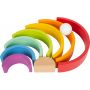 Arc-en-ciel Blocs de construction Small Foot Ikaipaka jeux &