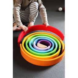 Arc-en-ciel XL Blocs de construction Small Foot Ikaipaka jeux &