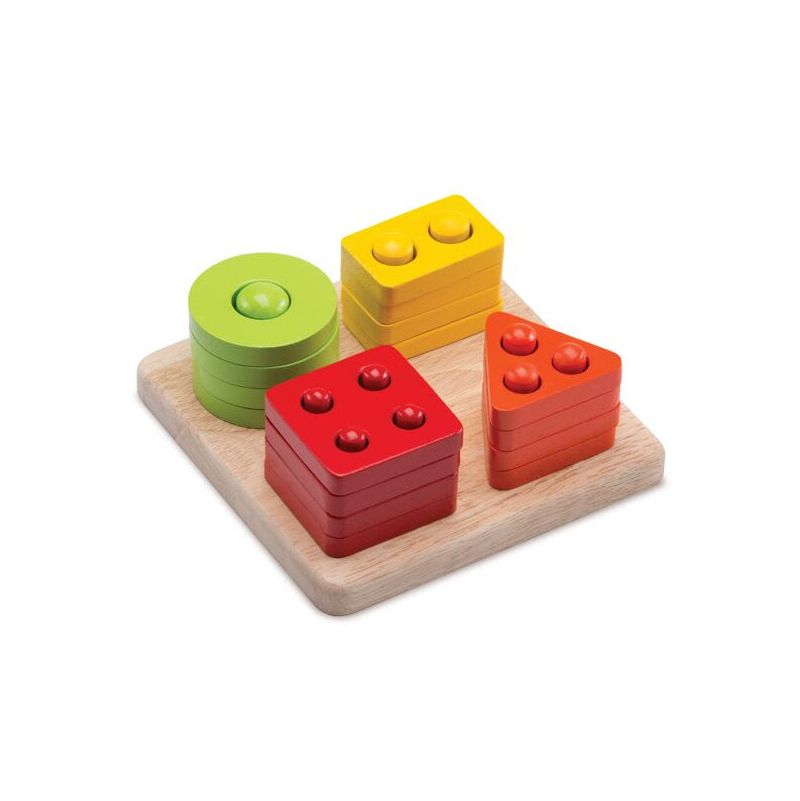 Jeu d'encastrement Formes et Chiffres Wonderworld Ikaipaka jeux