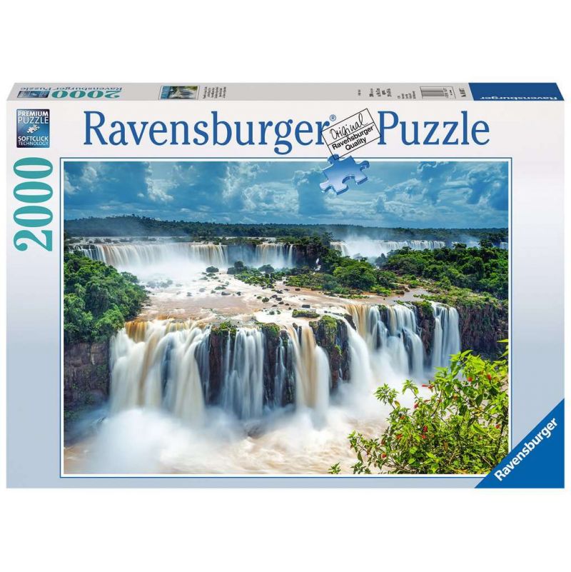 Puzzle 2000p Chutes d'Iguazu Brésil Ravensburger Ikaipaka jeux
