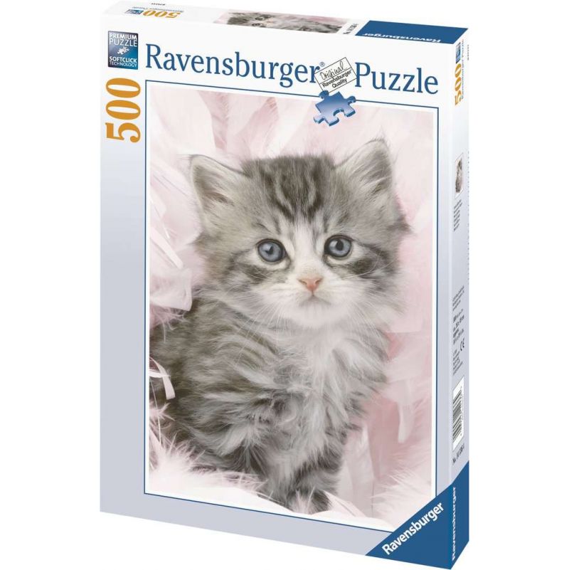 Puzzle 500p Chaton Ravensburger Ikaipaka jeux & jouets Royan