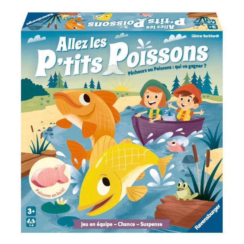 Allez les p'tits poissons Ravensburger Ikaipaka jeux & jouets