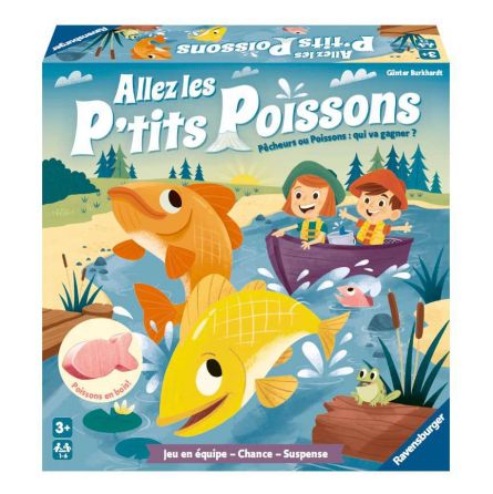 Allez les p'tits poissons Ravensburger Ikaipaka jeux & jouets