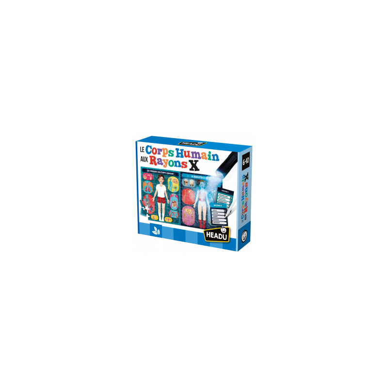 Le Corps Humain Aux Rayons X  Ikaipaka jeux & jouets Royan