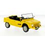Voiture miniature Citroën Méhari 1970 Jaune 1/24  Ikaipaka jeux