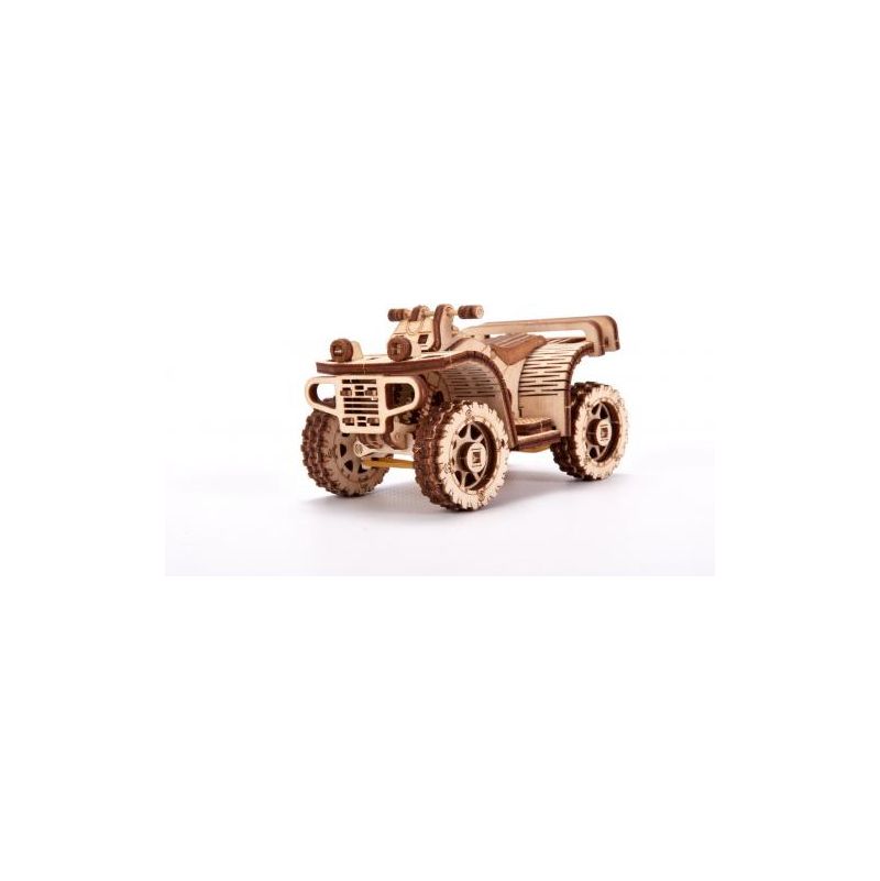 Maquette voiture 3D en bois - ATV - 57 pcs  Ikaipaka jeux &