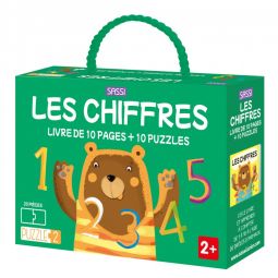 Puzzle 2p Les Chiffres Sassi Ikaipaka jeux & jouets Royan