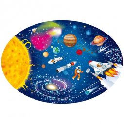 Puzzle + livre L'Espace, Le Système Solaire Sassi Ikaipaka jeux