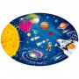 Puzzle + livre L'Espace, Le Système Solaire Sassi Ikaipaka jeux