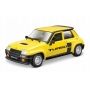 Voiture miniature Renault R5 Turbo jaune 1/24  Ikaipaka jeux &