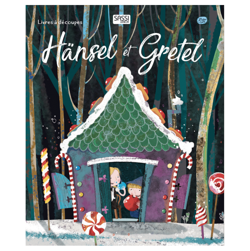 Livre découpe Hänsel et Gretel Sassi Ikaipaka jeux & jouets