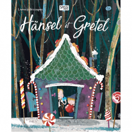 Livre découpe Hänsel et Gretel Sassi Ikaipaka jeux & jouets
