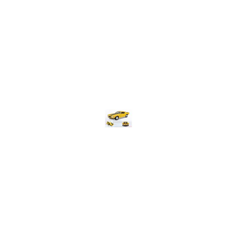 Voiture miniature Chevrolet Camaro Chevy Jaune 1971 1/18 