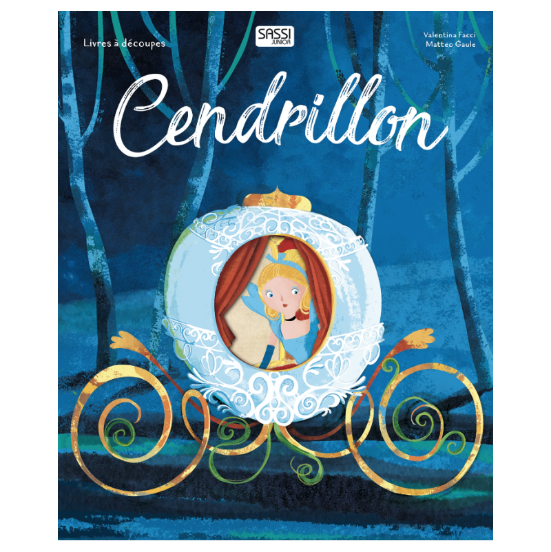 Livre découpe Cendrillon Sassi Ikaipaka jeux & jouets Royan