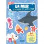 Livre Stickers et Activités La Mer Sassi Ikaipaka jeux & jouets