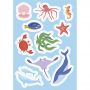 Livre Stickers et Activités La Mer Sassi Ikaipaka jeux & jouets