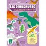 Livre Stickers et Activités Les Dinosaures Sassi Ikaipaka jeux