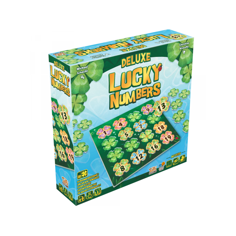 Lucky Numbers de luxe  Ikaipaka jeux & jouets Royan