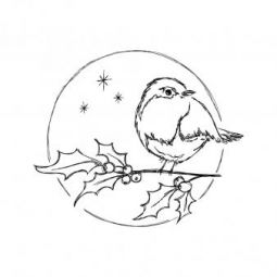 Tampon bois Oiseau Rayher Ikaipaka jeux & jouets Royan