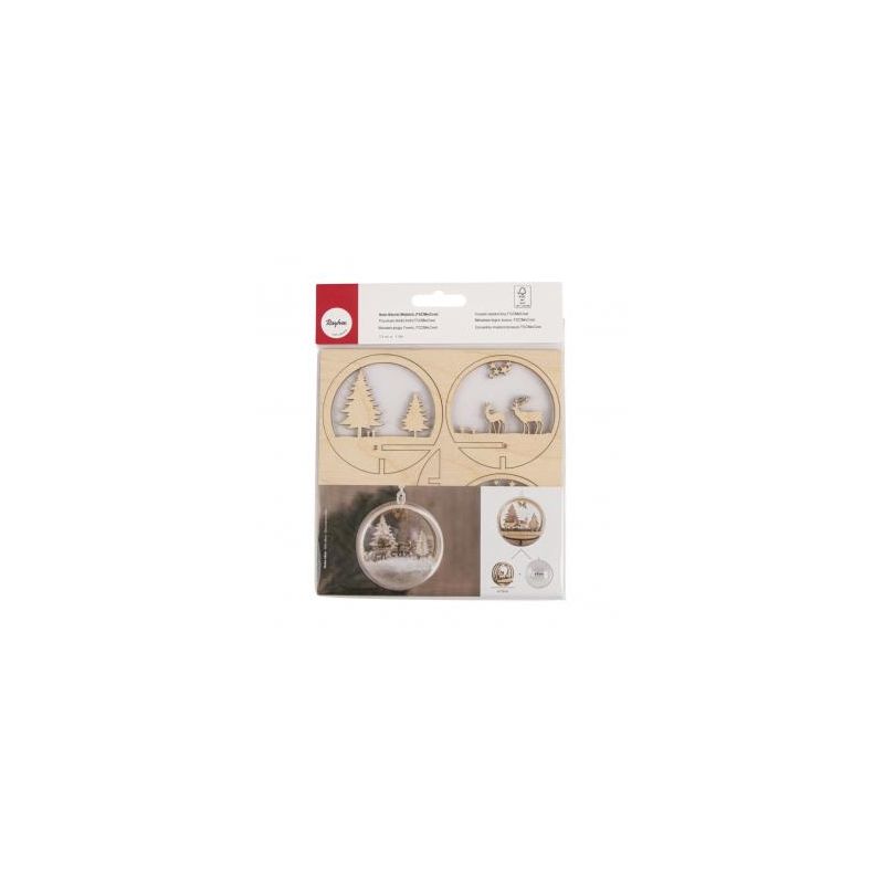 Pièces à insérer Boule Amis de la Forêt Rayher Ikaipaka jeux &