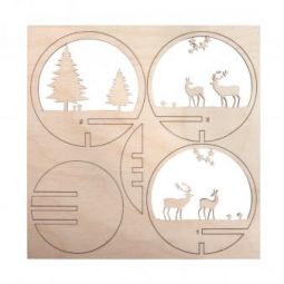 Pièces à insérer Boule Amis de la Forêt Rayher Ikaipaka jeux &
