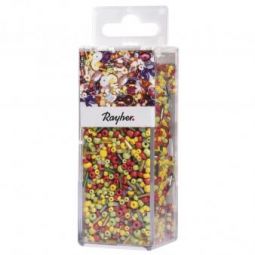 Perles Mix verre, paillettes, fil Rayher Ikaipaka jeux & jouets