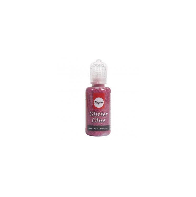 Colle pailletée Rouge métallique Rayher Ikaipaka jeux & jouets