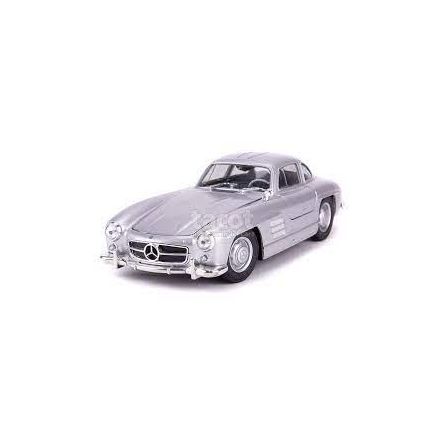 Voiture Miniature Mercedes 300 SL argent 1/24  Ikaipaka jeux &