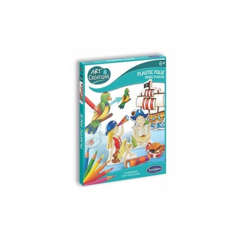 Art & Création Plastic Folie Pirates Sentosphere Ikaipaka jeux
