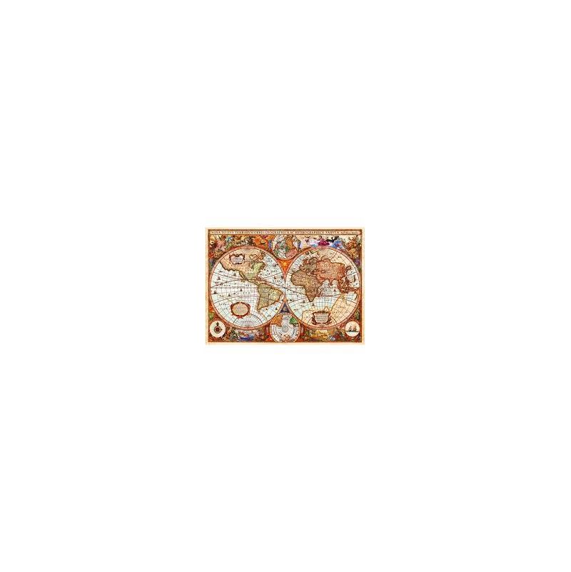 Puzzle 2000p Carte du Monde BlueBird Ikaipaka jeux & jouets