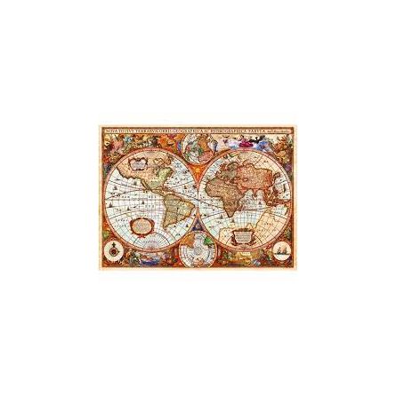 Puzzle 2000p Carte du Monde BlueBird Ikaipaka jeux & jouets