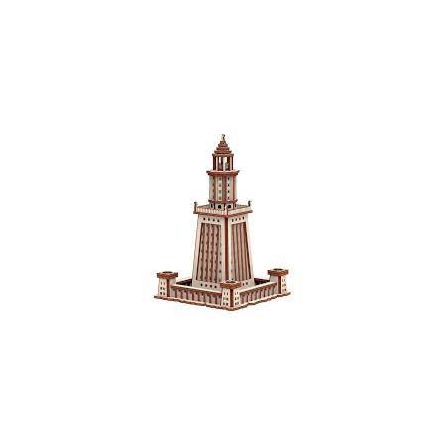 Maquette 3D Phare d'Alexandrie Mr Playwood Mr PlayWood Ikaipaka