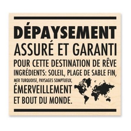 Tampon Dépaysement - IkaIpaka Royan