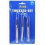 Tweezer set de 3 pincettes REVELL Ikaipaka jeux & jouets Royan