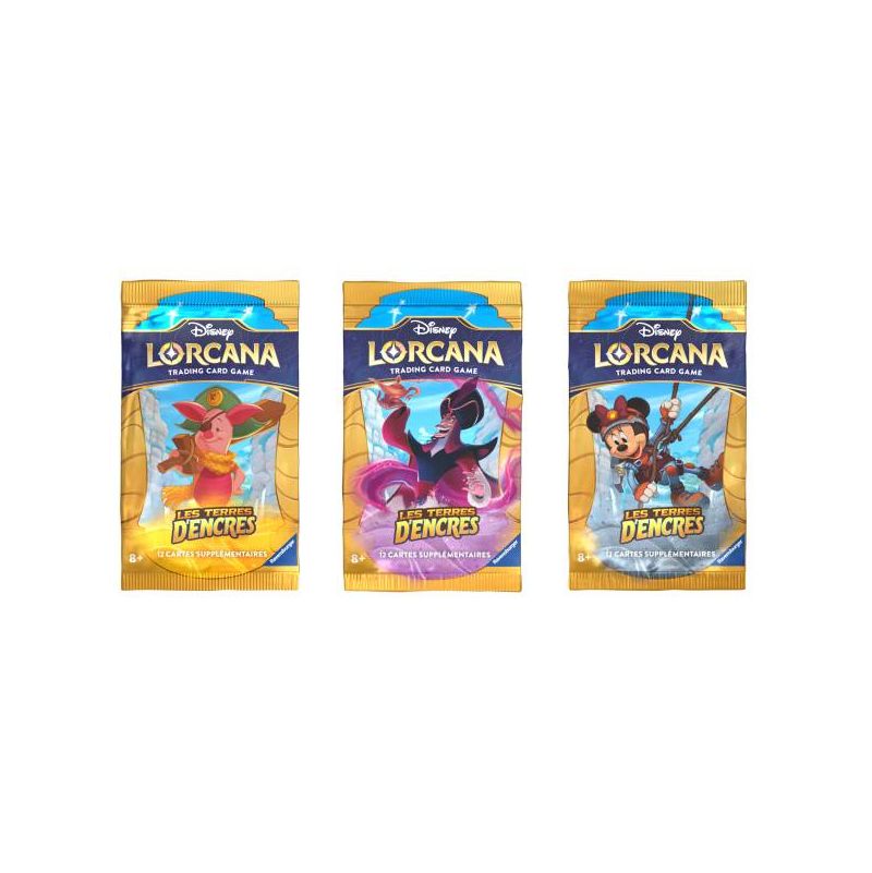 Disney Lorcana Set 3 Booster Français Ravensburger Ikaipaka