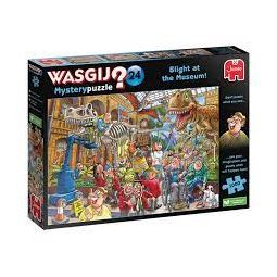 Puzzle Wasgij Mystery 24 1000p Panique au musée  Ikaipaka jeux