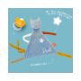 Doudou Z'anepasperdre Chat Bleu L'oiseau Bateau Ikaipaka jeux &