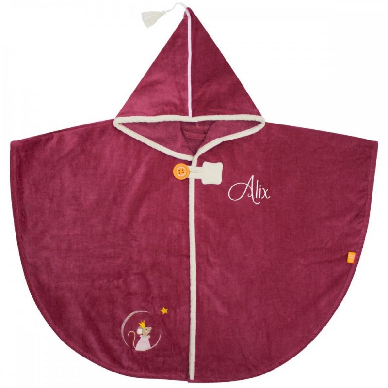Cape de Bain Souris Framboise L'oiseau Bateau Ikaipaka jeux &